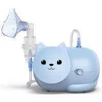 Omron Inhalationsgerät Nami Cat, effiziente Behandlung von Atemwegserkrankungen bei Kindern, zur Behandlung der unteren & oberen Atemwege, für Kinder & Erwachsene