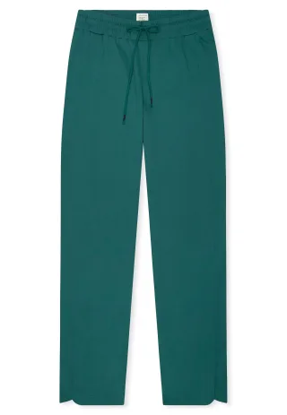 SCHIESSER - Hose lang grün - Gr. - 36