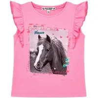 BONDI T-Shirt T-Shirt 'Friends' mit Flügelärmel 36202 - Rosa, M