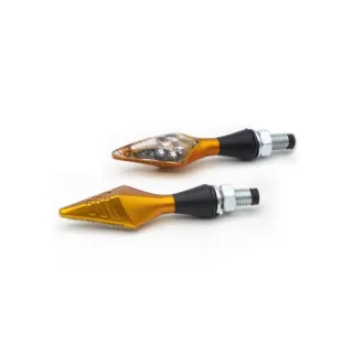 Barracuda LED Blinker X-LED B-LUX mit Zulassung vo. / hi. verschiedene Farben, universal