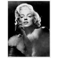 Posterlounge Wandbild Marilyn Monroe, 1953, Bridgeman Images, erhältlich als Poster, Leinwandbild, Wandsticker oder Acrylglasbild