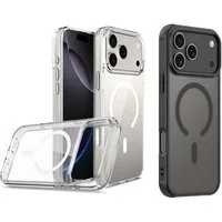 Futurea Handyhülle Schutzhülle Case für iPhone 17 TPU Transparent MagSafe Schwarz, für 17, 17 Air, 17 Pro, 17 Pro Max