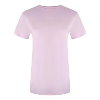 Moschino T-shirt Mit Auffälligem Logo In Pink