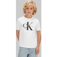 Calvin Klein Jeans T-Shirt MONO LOGO T-SHIRT Regular fit für Kinder, mit Logoschriftzug