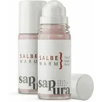 SAPURA Health Hautcreme Wärmesalbe Schmerzsalbe Roll-On - Extra Stark für Rücken & Schulter, 2-tlg.