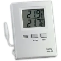 TFA Dostmann Raumthermometer TFA 30.1012 Digitales Innen-Außen-Thermometer
