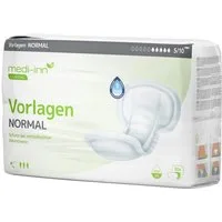 Medi-Inn Inkontinenz-Einlage Inkontinenz-Vorlagen NORMAL, 5 Tropfen, Unisex-Passform, weiß, NORMAL, 30-St., Geeignet für Frauen und Männer