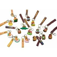 soma Schlüsselanhänger Capybara Anhänger für Schlüssel&Taschen süße Tierfigur aus Kunststoff (Set, 1-tlg., Geschenk-Set), unsortierte Lieferung – ca. 5,0–8,5 cm – kleine Geschenkidee