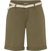 MAC Chinoshorts CHINO SHORTS belt inklusive Flecht- Gürtel