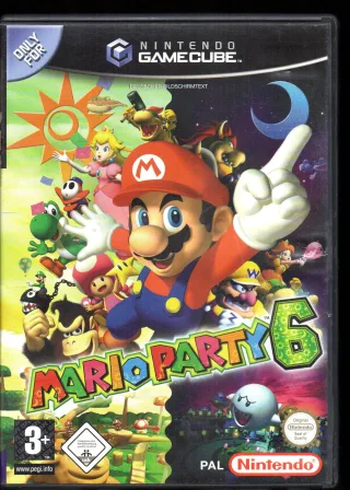 Mario Party 6 (ohne Mikrofon) [für GameCube]