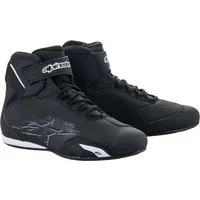 Alpinestars Alpinestars Sektor Motorradschuhe schwarz / weiß Motorradstiefel (Packung, Antistatische und Öl- und Benzinfeste Sohle) motorradschuhe für herren