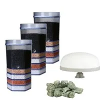 AcalaQuell Wasserfilter Jahrespaket Premium, Zubehör für AcalaQuell Stand-Wasserfilter Mini, optionale Mineralsteine