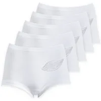 Schöller Taillenslip 5er Pack Damen Taillenslip Baumwolle Supergekämmt (Packung, 5-St) Zwickel