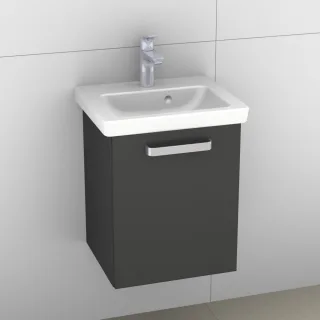 Artiqua 414 Waschtischunterschrank für Subway 2.0 7315F5 Anthrazit Glanz, 414-WUT-V78-L-7065-51 414-WUT-V78-L-7065-51