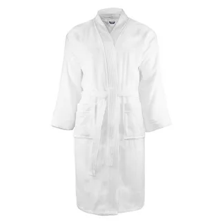 The One Towelling - "Classic" Morgenmantel für Herren/Damen Unisex (Weiß)