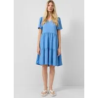 QS Minikleid Kleid Knielanges Stufenkleid