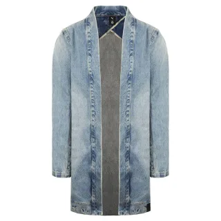 Puma x xo Langhülle gebleichte Denimmenschen Kimono 575584 77