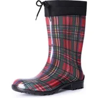 Ladeheid Damen Gummistiefel mit Stulpe LA-968 Gummistiefel