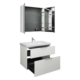 Burgbad SET Eqio Weiß Matt/Alpinweiss, SFAN083F6014C0001 SFAN083F6014C0001