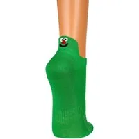 FussFreunde Sneakersocken 3 Paar Unisex Sneakers Socken mit Smiley Fersen-Stick Damen & Herren (3 Paar) mit Spezial-Piqué-Netzstrick