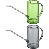 relaxdays Gießkanne Zimmerpflanzen 1 Liter 2er Set (2-tlg., 2er Set)