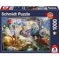 Schmidt Spiele Puzzle 1000 Teile Schmidt Spiele Puzzle Magische Reise 58964, 1000 Puzzleteile