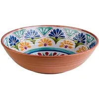 APS Salatschüssel Arabesque, Melamin, Mediterraner Stil, Ø 31 cm, 3 Liter Inhalt, spülmaschinengeeignet