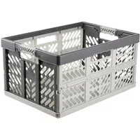 keeeper Klappbox ben, Profi-Klappbox mit Soft-Touch-Griffen, 54 x 37 x 28 cm, 45 l, Soft-Touch-Griffe, zusammenklappbar