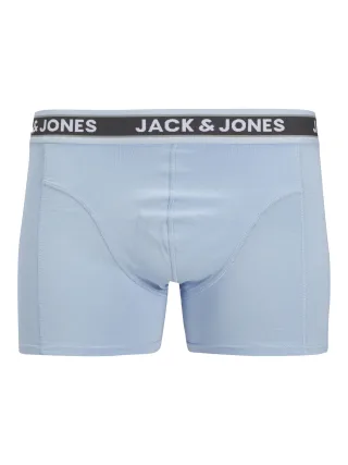 JACK&JONES - JACEVAN SOLID TRUNKS 3 PACK oceanview - Gr. - XL