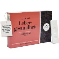 ASPILOS Hämoglobin-Schnelltest Leber Selbsttest für Zuhause in 10 Minuten - ALT & AST, 1-tlg., Bluttest, selbst durchführbar, Lebergesundheit, Transaminasespiegel, Lebererkrankungen Test