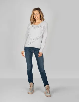Trussardi Jeans Jeans Slim Damen dunkelblau
