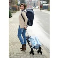 Maximex Trolley Einkaufstrolley mit Sitz.