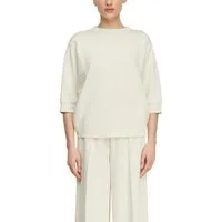 comma Sweatshirt mit dekorativen Nähten