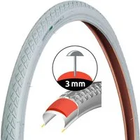 Filmer Fahrradreifen Fahrrad-Reifen 28" 28 x 1,5 Zoll ETRTO 40-622 Grau, (1-tlg., 1x Reifen), Universal Fahrradreifen Fahrrad-Mantel Fahrrad-Decke Retro-Design