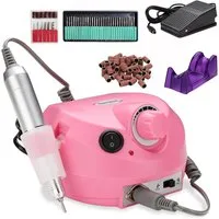 Clanmacy Maniküre-Pediküre-Set Elektrische Nagelfräser Fußpflegegerät 30000U/min Maniküre Pediküre, Nagelmaschine, Für Acrylarbeiten geeignet
