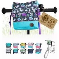 BambiniWelt by Rafael K. Lenkertasche Lenkertasche Tasche kompatibel mit Puky Woom Laufrad Roller Fahrrad