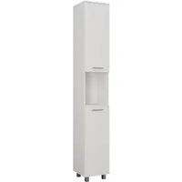 Vicco Hochschrank Ilias, Weiß, 30.2 x 190 cm mit 2 Türen (1-St)