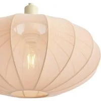 Qazqa Stehlampe Bida, ohne Leuchtmittel, Warmweiß, QAZQA Stehlampe, e27, Beige, Stahl, Japandi