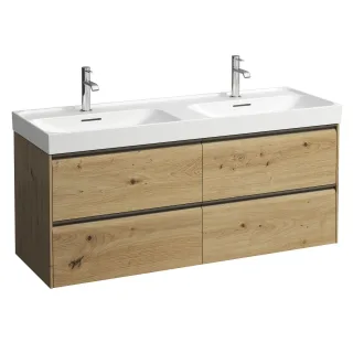 LAUFEN Waschtischunterchrank MEDA 448x1284x515 4 Schubl integ. H4216440112671