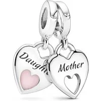 Pandora Charm-Einhänger Mother & Daughter Split Heart