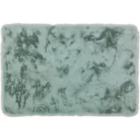 SCHÖNER WOHNEN-Kollektion Badematte Schöner Wohnen kuschelig-weicher Badteppich Bali 67x110cm Mint, 100% Polyester