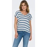 ONLY V-Shirt ONLLIRA LIFE S/S V-NECK TOP JRS NOOS