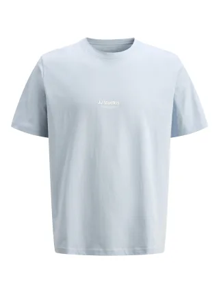 JACK&JONES - JJESOHO TEE SS CREW NECK NOOS Celestial Blue - Gr. - L