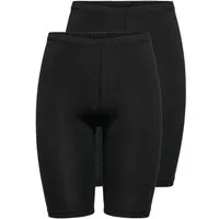 ONLY Leggings 2-er Stück Pack Fitness ONLLIVE für Damen (2-tlg) ONLLIVE LOVE CITY SHORTS 2PACK NOOS