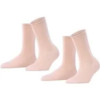 FALKE Socken Happy 2-Pack Socken (2-Paar) Set aus 2 Paar Baumwollstrümpfen
