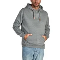 DENIMFY Kapuzenpullover Herren Hoodie DFIvo Regular Fit Longsleeve Sweatshirt mit Kängurutasche