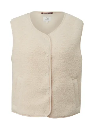 qs - Indoor-Weste beige - Gr. - XS