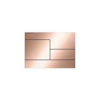 LAUFEN Betätigungsplatte SKYLINE INEO 208x148x6 aus Kunsstoff, PVD Rosegold glänzend, H9001181620001 H9001181620001