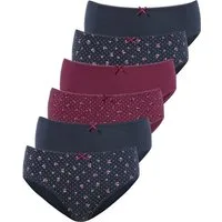 petite fleur by Lascana Jazz-Pants Slips (6er-Pack) aus elastischer Baumwolle