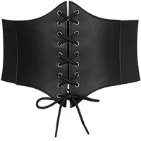 FOUORTUNATE-BEE Taillengürtel Damen Taillengürtel breit elastisch für Kleid Stretch Bund Breiter Stretchgürtel mit Verschluss für Taille & Brustbereich